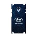 برچسب پوششی ماهوت مدل Hyundai-FullSkin مناسب برای گوشی موبایل شیائومی Redmi Note 9 Pro 