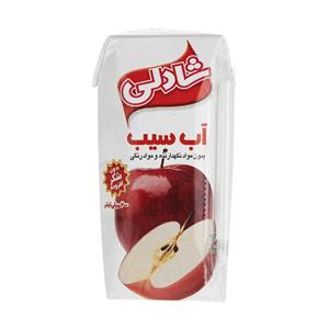 ابمیوه سیب 200 میلی‌ لیتری شادلی Shadlee Apple Juice 200ml 