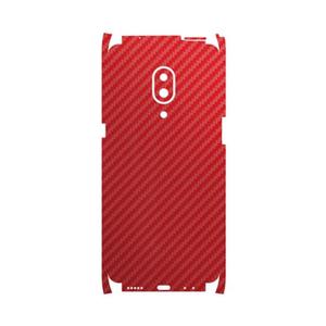 برچسب پوششی ماهوت مدل Red-Fiber-FullSkin مناسب برای گوشی موبایل لنوو Z5 Pro