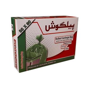 کیسه زباله پیلگوش مدل رولی بسته 42 عددی