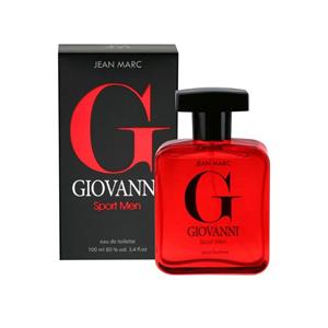 ادو تویلت مردانه ژان مارک مدل GIOVANNI حجم 100 میلی لیتر