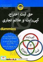 کتاب حق ثبت اختراع، کپی‌رایت و علائم تجاری اثر هنری چارمسون و جان بوچاکا انتشارات آوند دانش