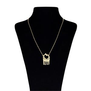 گردنبند طلا 18 عیار زنانه ماهک مدل MM0541 Maahak MM0541 Gold Necklace For Women