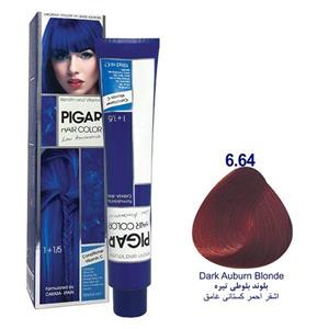 رنگ مو پیگار شماره 6.64 حجم 100 میلی لیتر رنگ بلوند بلوطی تیره