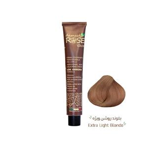 رنگ مو داماسک رز شماره 8/00 حجم 100 میلی لیتر رنگ بلوند روشن ویژه