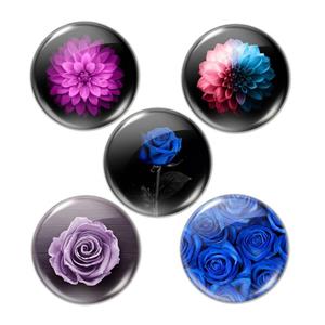 مگنت طرح گل های رنگی کد 24129 مجموعه 5 عددی