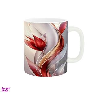 ماگ طرح گل کد 09