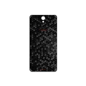 برچسب پوششی ماهوت مدل Honey-Comb-Circle مناسب برای گوشی موبایل لنوو Vibe S1