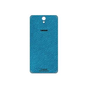 برچسب پوششی ماهوت مدل Blue-Leather مناسب برای گوشی موبایل لنوو Vibe S1