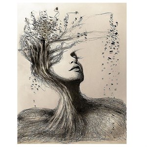 تابلو شاسی گالری استاربوی طرح نقاشی مدل هنری