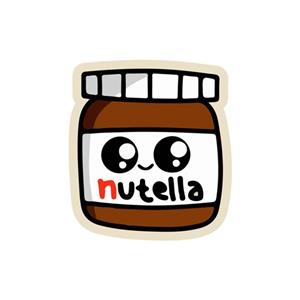 استیکر طرح نوتلا کد 526