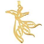 Maahak MN0215 Gold Necklace Pendant Plaque - Maya Maahak