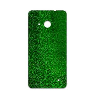 برچسب پوششی ماهوت مدل Green-Holographic مناسب برای گوشی موبایل مایکروسافت Lumia 550