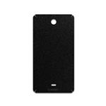 برچسب پوششی ماهوت مدل Black-Suede مناسب برای گوشی موبایل مایکروسافت Lumia 430