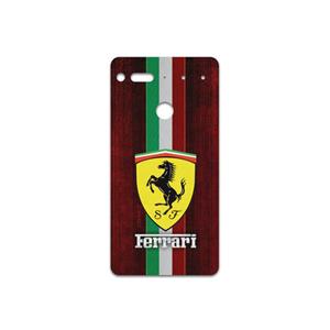 برچسب پوششی ماهوت مدل Ferrari مناسب برای گوشی موبایل اسنشال PH-1 MAHOOT Cover Sticker for Essential 