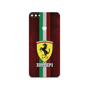 برچسب پوششی ماهوت مدل Ferrari مناسب برای گوشی موبایل آنر 7C MAHOOT Cover Sticker for Honor 