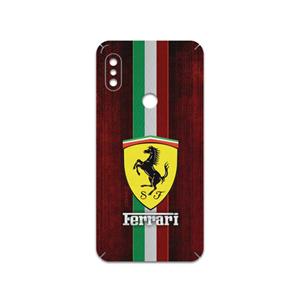 برچسب پوششی ماهوت مدل Ferrari مناسب برای گوشی موبایل شیائومی Redmi Note 6 Pro MAHOOT Cover Sticker for Xiaomi 