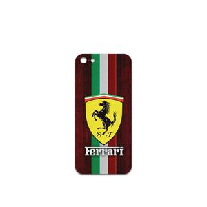 برچسب پوششی ماهوت مدل Ferrari مناسب برای گوشی موبایل اپل iPhone 5 MAHOOT Cover Sticker for apple 