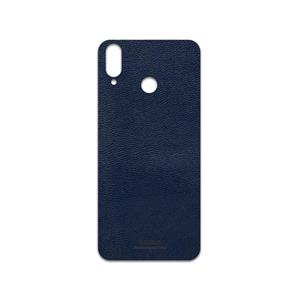 برچسب پوششی ماهوت مدل Deep-Blue-Leather مناسب برای گوشی موبایل جی پلاس Q10