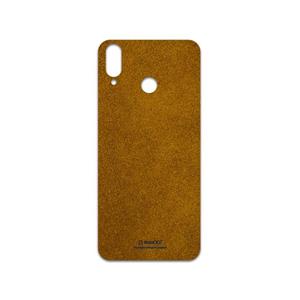 برچسب پوششی ماهوت مدل Brown-Chamois-Leather مناسب برای گوشی موبایل جی پلاس Q10