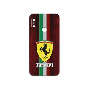 برچسب پوششی ماهوت مدل Ferrari مناسب برای گوشی موبایل شیائومی Mi A2 Lite MAHOOT Cover Sticker for Xiaomi 