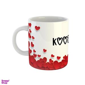 ماگ طرح قلب مدل کوشا