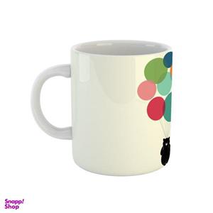ماگ طرح خرس و بادکنک