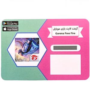گیفت کارت 5 دلاری بازی موبایل فری فایر مدل 583