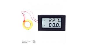 ولت متر آمپرمتر دیجیتال 500 ولت 100 آمپر متناوب