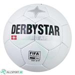 توپ فوتبال دربی استار Derby Star Leather Soccer Ball Size 5 White Red Blue