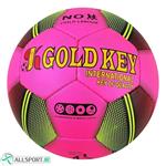 توپ فوتبال گلد کی  طرح اصلی Goldaki Gold Key Soccer Ball Pink Green
