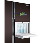 یخچال فریزر ساید بای ساید سامسونگ مشکی مدل SAMSUNG RS554NRUA9M REFRIGERATOR