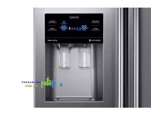 ساید بای سامسونگ نقره ای مدل SAMSUNG RSA1ZTMG REFRIGERATOR 