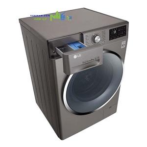 ماشین لباسشویی ال جی 8 کیلویی نقره ای بدون تسمه مدل  F4J5TNP7S LG F4J5TNP7S Washing Machine