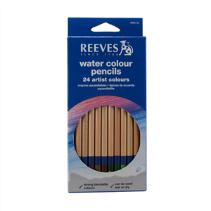 مداد آبرنگی 24 رنگ ریوز مدل 1012 Reeves 1012 Water Colour Pencils 24 Colour