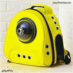 کیف حمل فضایی گربه و سگ برند دنیل مدل فیشر رنگ زرد کد ۶۳۵