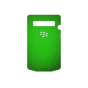 برچسب پوششی ماهوت مدل Metallic Green مناسب برای گوشی موبایل بلک بری Porsche Design P9981 MAHOOT Cover Sticker for BlackBerry 