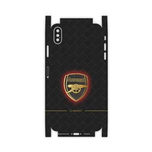 برچسب پوششی ماهوت مدل Arsenal-FC-FullSkin مناسب برای گوشی موبایل اپل iPhone Xs Max