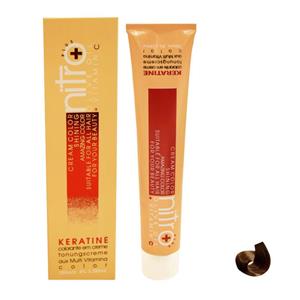 رنگ مو نیترو سری Keratine شماره 8 حجم 100 میلی لیتر رنگ بلوند روشن