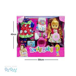 عروسک بی بی بزرگ تمام گوشتی با لباس APT آیتم APT2022-1 عمده و کارتنی