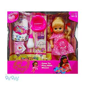 عروسک بی بی متوسط تمام گوشتی APT آیتم APT 4899 عمده و کارتنی