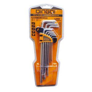 آچار  الن ستاره ای دینگشی ART - 17131 A مجموعه 9 عددی