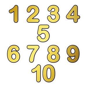 تابلو نشانگر کازیوه طرح پلاک واحد کد BG-11 مجموعه 11 عددی