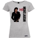 تی شرت آستین کوتاه زنانه 27 مدل Michael Jackson Bad کد MH101