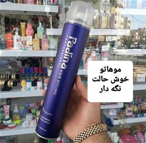 اسپری حالت دهنده مو پادینا مدل Normal Hold حجم 500 میلی لیتر مجموعه 6 عددی