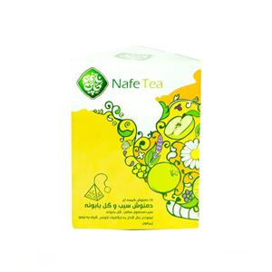 دمنوش سیب و گل بابونه نافه - 45 گرم بسته 15 عددی