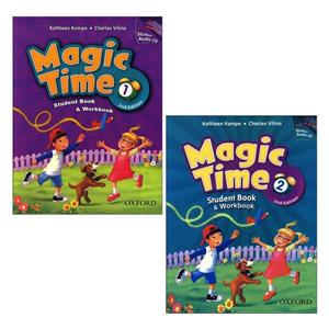 کتاب Magic Time  اثر Kathleen Kampa انتشارات Oxford جلد1و2 