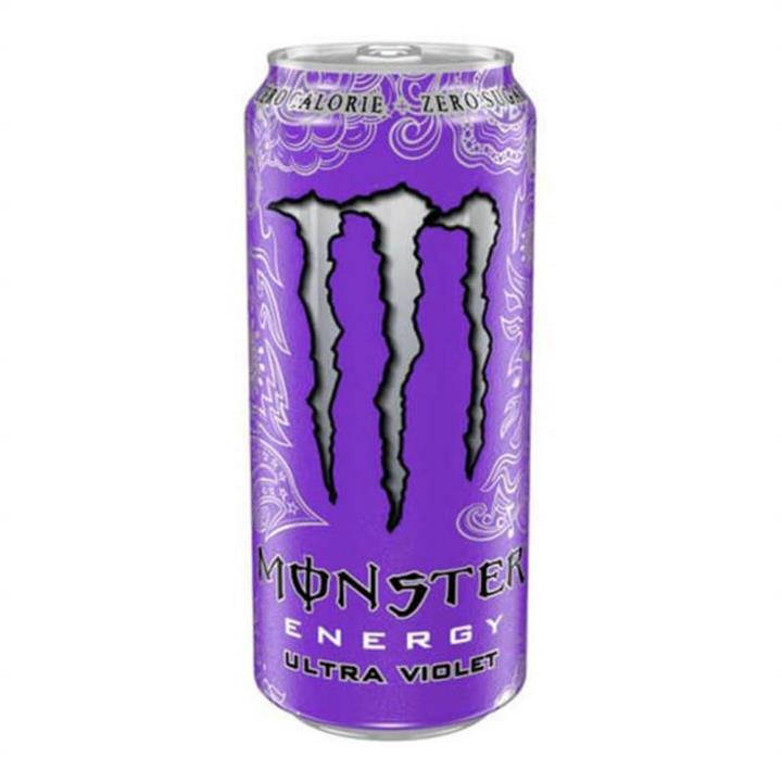 نوشابه انرژی زا بدون قند مانستر مدل Ultra وایت 500 میلی لیتر