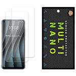 Multi Nano X-S2N Screen Protector For htc Desire 20 Pro Pack of 2