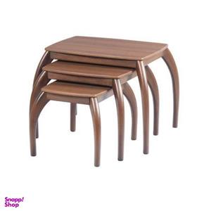 میز عسلی سهیل کد 0059GRT مجموعه سه عددی